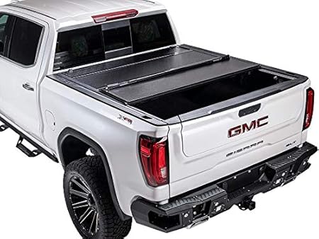 Amazon Com Gator Fx3 Hard Folding Tonneau Truck Bed Cover 2014 2018 Chevy Silverado Gmc Sierra 5 8 Bed Automotive
