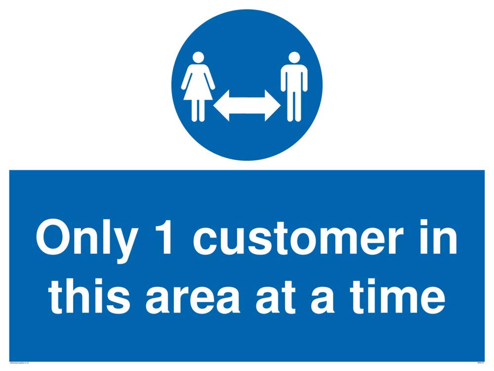 Only 1 customer in this area at a time