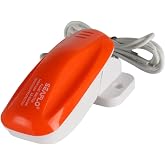 SEAFLO 02 Series Bilge Pump Float Switch - 12V/24V 18A Automatic Water Level Switch with 1m 16 AWG Leads, Sensor for Marine Boat Fresh &amp; Salt Water Bilge Pumps, 4-Year Warranty