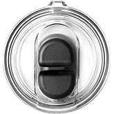 20/30 oz Stronghold Tumbler Lid Replacement/Compatible with Stanley Quencher,Spill Proof &Leak-Proof Tumbler Cover for Stanley Cup Accessories