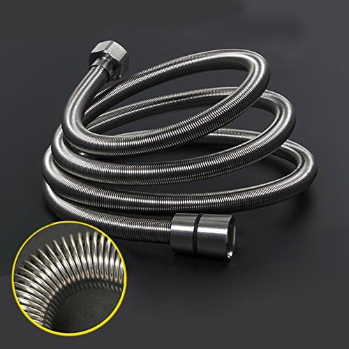 59inch Shower Hose - LEEFE 304 Stainless Steel Replacement Shower Hose, Flexible Shower Pipe with Solid Brass Connector Sprayer Extension Replacement Part