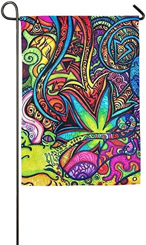 WYIZYIQA Tumblr Gallery Art Garden Flag Yard Decorations Flag For Outdoor Use 100% Waterproof Polyester Flags