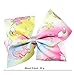 8 Inch Big Hair Bows Grosgrain Boutique Large Unicorn Bow Clips For For Teens Kids Toddlers Set of 6