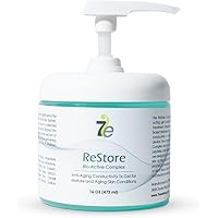 7E Wellness Myolift Restore Conductive Gel with Bio-Active Complex - 16oz - Facial Skin Care Products with Green Tea Extract,