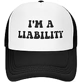 Hurtin' for A Squirtin' Trucker Hats for Women Black Men Funny Gag Trucker Hat for Women