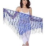 ZLTdream Belly Dance Sequin Triangle Hip Scarf ZLTdream Belly Dance Sequin Triangle Hip Scarf