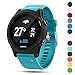 Ysang 22mm Width Soft Silicone Quick Install Sport Watch Strap Bracelet Wristband for Garmin Forerunner 935 GPS Smart Watch