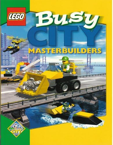 Busy City Masterbuilders (by Lego) Book Only