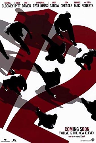 Ocean's Twelve Poster Movie 11x17