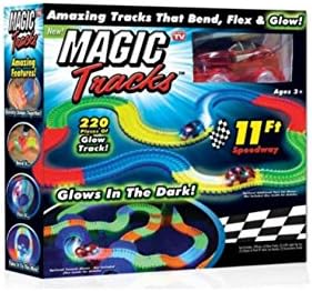 Magic Tracks The Amazing Racetrack that Can Bend, Flex &amp; Glow 11Ft 100% Satisfaction