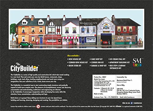 O gauge 7mm 1:48 scale Model Railroad ROADS & PAVEMENTS Kit The CityBuilder