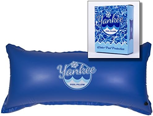 4’ x 8’ Pool Cover Pillow for Above Ground Swimming Pools, Winter Closing Equipment ~ Extra Thick, Ultra Strong &amp; Airtight to Last All Season ~ Stays Centered for Easy Cleanup