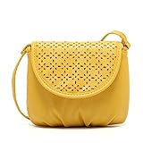 Ammazona Women Leather Satchel Shoulder Bag Cross Body Messenger Tote Mini Handbag