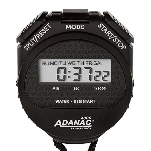 MARATHON ST083009 Adanac 4000 Digital Stopwatch Timer with Extra Large