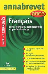 Français, séries générale, technologique et professionnelle