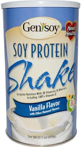Genisoy Soy Protein Shake, Vanilla Protein Shake - 22.2 Oz / Pack by Genisoy