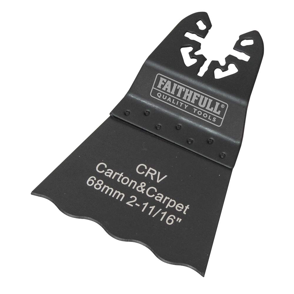 Faithfull MFSER68 CRZ Serrated Wavy Edge Saw Blade