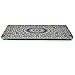 iCasso New Art Fashion Image Series Ultra Slim Light Weight Rubberized Hard Case Glossy Clear Crystal Snap-On Hard Cover Case for MacBook Air 13 (Model: A1369 and A1466) - Moroccan Pattern
