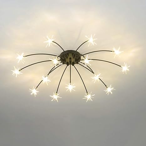 Ceiling Light Fixture Baby Room Semi Flush Mount Led 22w