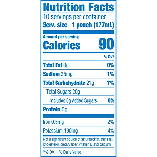 CAPRI SUN FRUIT PUNCH READY-TO-DRINK JUICE (10 POUCHES)