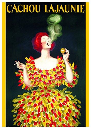 "Cachou Lajaunie" A Beautiful A4 Glossy Art Print Taken from A Vintage French Advertising Poster