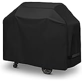 Arcedo BBQ Grill Cover 55 inch, Waterproof Grill Cover for Outdoor Grill, Rip-Proof, Fade Resistant Barbecue Gas Grill Cover for Weber, Char Broil, Nexgrill etc., All Weather Resistant