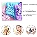 SOFTOWN Microfiber Hair Drying Towel Wrap Super Absorbent for Women with Short Hair (9 x 12 inch, Purple-Short-2 Pack)