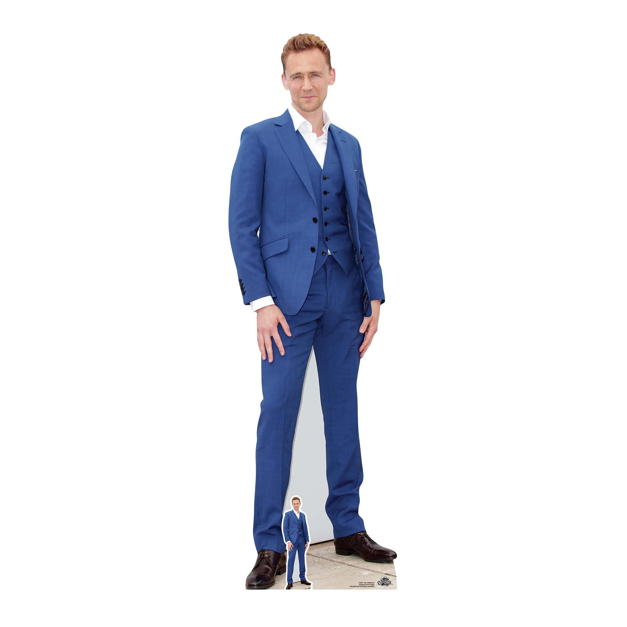 STAR CUTOUTS Tom Hiddleston Life Size Cardboard Cutout, Multi-color, 183 x 55 x 183 cm