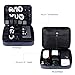BAGSMART Double Layer Travel Universal Cable Organizer Cases Electronics Accessories Storage Bag for 10.5'' iPad Pro, iPad air, Charger, Kindle, Blue