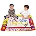 Drawing Doodle Mat(2 Packs), Amytalk 4 Color Children Water Aqua Drawing Mat Board & Magic Pen Doodle Kids Educational Toy Gift 31.5