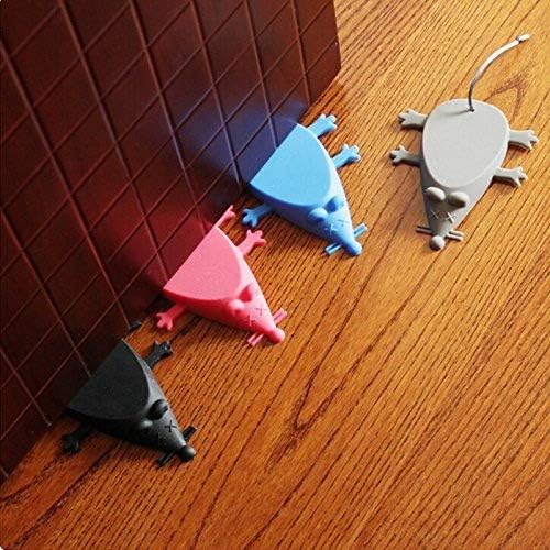 1pc Baby Safety Door Stop Lock Silicone Mouse Shape Door Stopper Kids Door Guards Safe Protector Anti-Pinch Hand