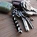 Elat Park Mini Red Wine Bottle Corkscrew Beer Cap Opener Keychain Keyring EDC Camping Tool