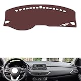 Leather Dashboard Cover Compatible with