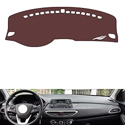 Leather Dashboard Cover Compatible with
