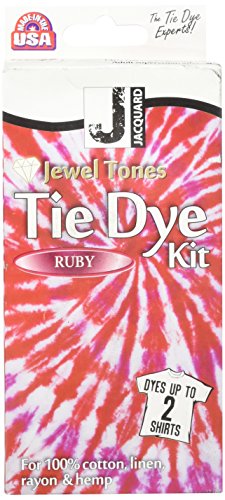 Jacquard Jewel Tones Tie-Dye Kit (Ruby)