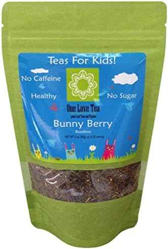 One Love Tea - Teas For Kids - Bunny Berry - 3 Oz Rooibos Loose Leaf Tisane