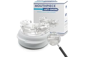 Sleepzee snoring mouth guard for Men & Women Promotes Nasal Breathing Quiet Sleep 1 Pack with Travel Case