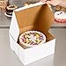 Southern Champion Tray SC 0977-5 Premium Clay Coated Kraft Paperboard White Non-Window Lock Corner Bakery Box, 10