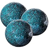 WH Housewares Decorative Balls Set of 3 Glass Mosaic Sphere Dia 4
