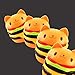 Chige Squishies Hamburger Cat Slow Rising Squeeze Doll Jumbo Cream Scented Charms Kawaii Decompression Toys for Kids/Adults Stress Relief and Time Killing (Hamburger Cat)