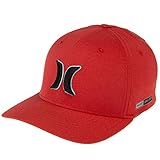 Hurley Mens w/Black Logo Dri Fit Cap S/M Red