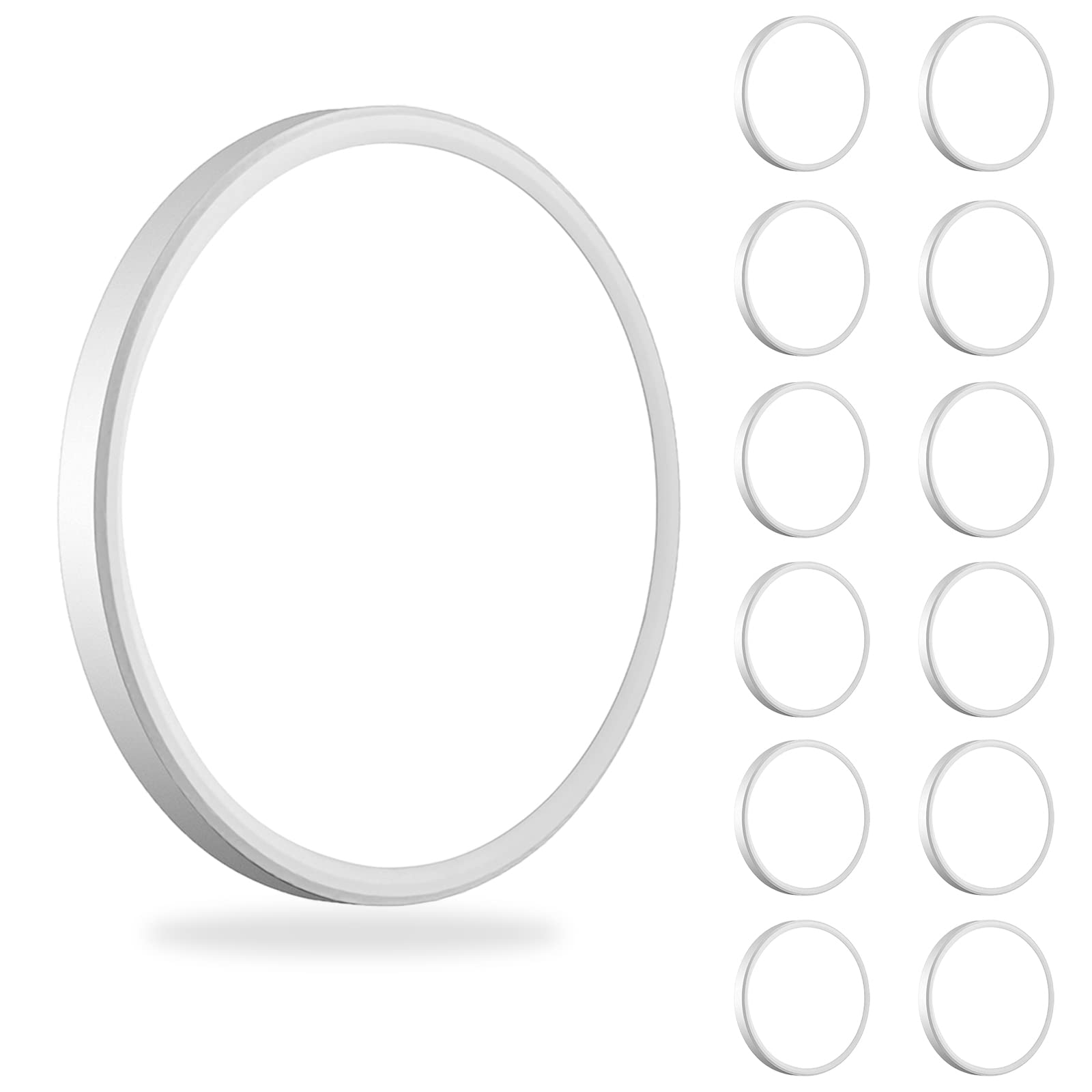 WKONCLDY 12Pack 3200lm LED Flush Mount Ceiling