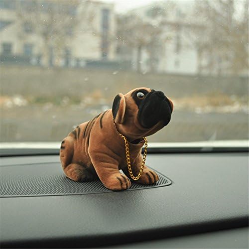 Lucky Beth Creative Car Shaking Head Dog Ornaments Cute High-grade Car Accessories Car Cartoon Doll Ornaments