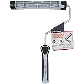 ROLLINGDOG 9 Inch Paint Roller Frame Galvanized Steel Interlocking Design | for 1-1/2 Inch Core Self-Lock Jumbo Paint Roller Cover,Wall and Ceiling Painting
