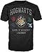 Harry Potter Updated Hogwarts Crest Mens Tee
