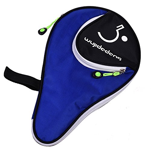 Cosmos ® Nylon Table Tennis Racket Case Bag Cover Pingpong Paddle Bag with Front Pocket