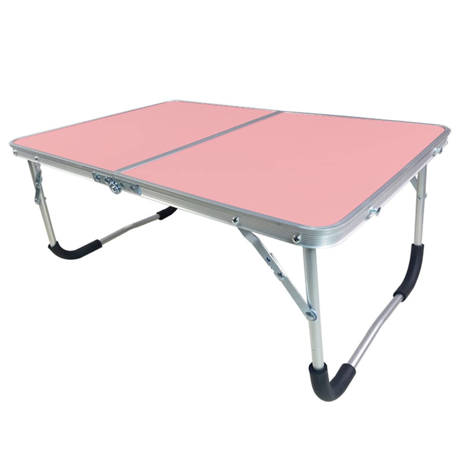 Photo 1 of UTDFBWQ Portable Folding Table - Small Outdoor Folding Table, Suitable for Travel, Camping, Beach, Barbecue, Picnic, Party, Patio (Pink)