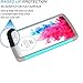 Tekcoo LG G3 Vigor Case, LG G3 Mini Case, (TM) [Tmajor Series] [Turquoise/Grey] Shock Absorbing Hybrid Rubber Plastic Impact Defender Slim Hard Case Cover Shell for LG G3 Vigor,G3 Mini LS885 D725