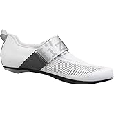 Fizik Men's Transiro Hydra Aeroweave Carbon Triathlon Shoe, White/Silver, 12.5
