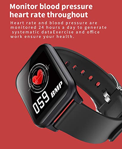 Fitness Tracker ECG Heart Rate Monitor Blood Pressure Smart Watches for Android iOS Pedometer Activity Tracker Watch